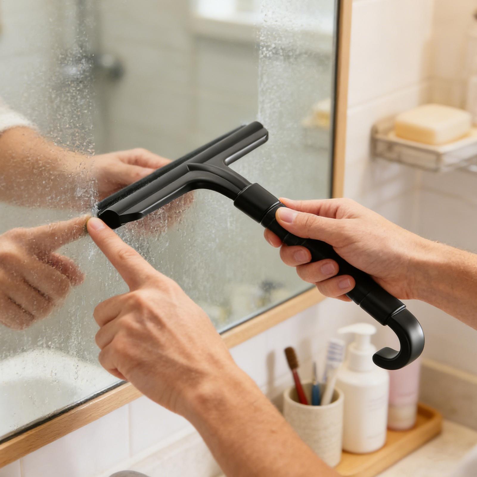 Glass Cleaner Streak - Limpiador de duchas y ventanas con