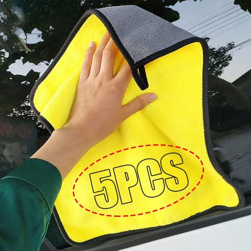 Microfiber Towel Detailing - Toalla gruesa para lavado de coches,