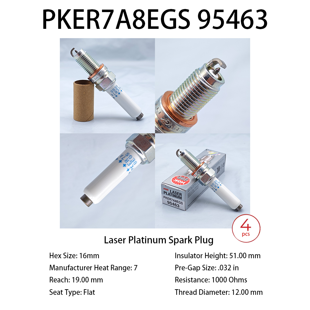 Bujía de iridio láser NGK, 4 p - Ngk Spark Plug Laser Iridium reseña y precio