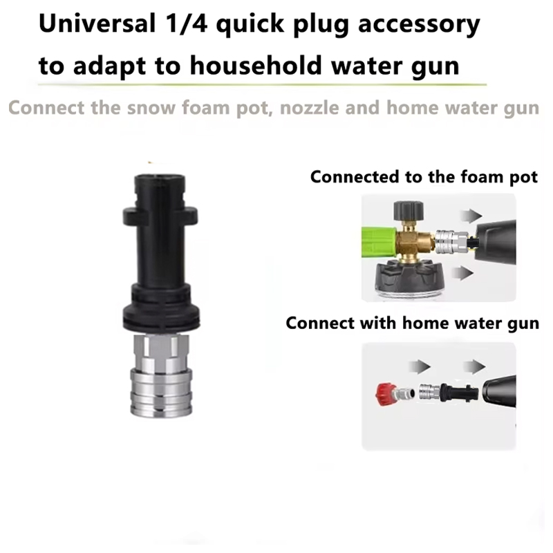 Conector Rápido para Lavadora  - Pressure Washer Foam Gun reseña y precio
