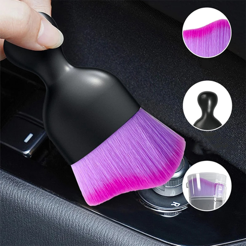 Cepillo suave de limpieza púrp - Interior Detailing Kit reseña y precio
